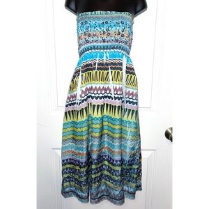 Lapis blue sequin dress